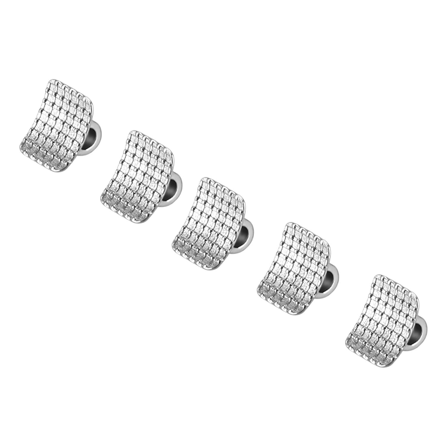 AZDENT Orthodontic Lingual Button Bondable Monoblock Direct Bond Eyelet Rectangular Base 50pcs/Box - azdentall.com