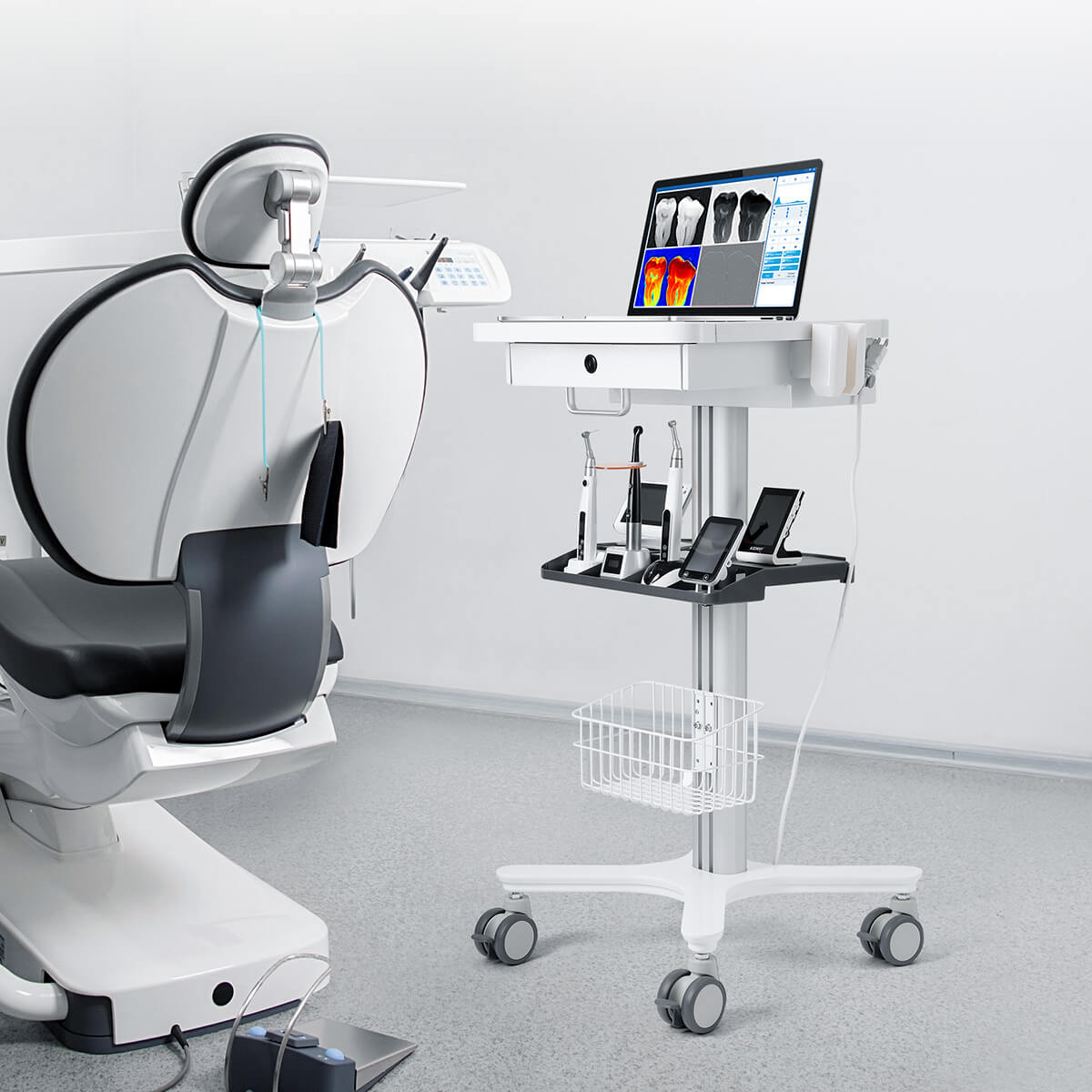 Dental Multi-Function Trolley Cart RC-1 Standard Model – AZDENT