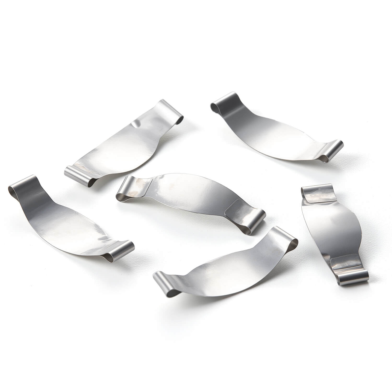 Dental Saddle Metal Matrix Band Contoured Metal Matrices with Springclip 18pcs/Box - azdentall.com