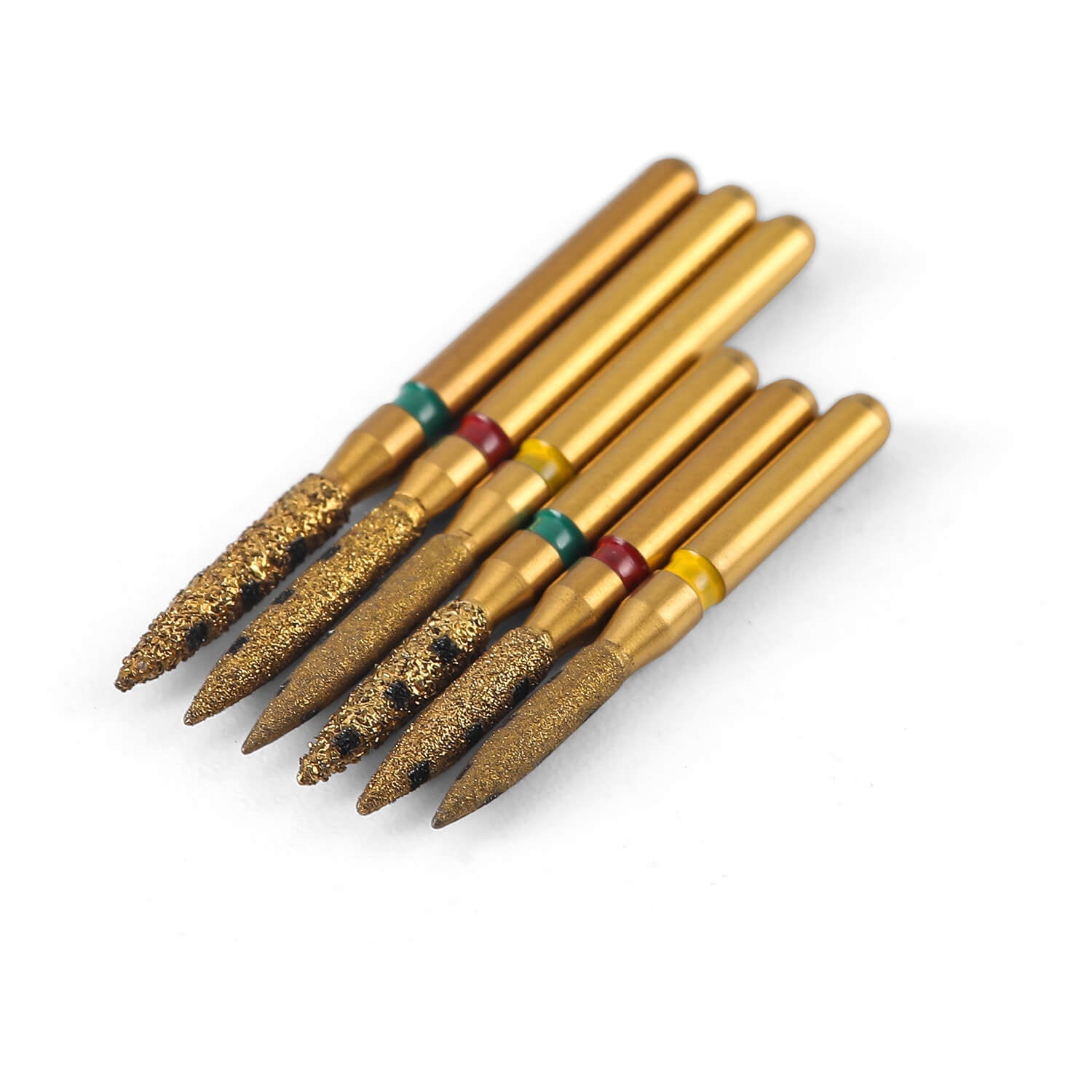 Dental Preparation Diamond Burs Restoration Kit FG 1.6mm for Anterior Premolar Teeth 6Pcs/Box - azdentall.com