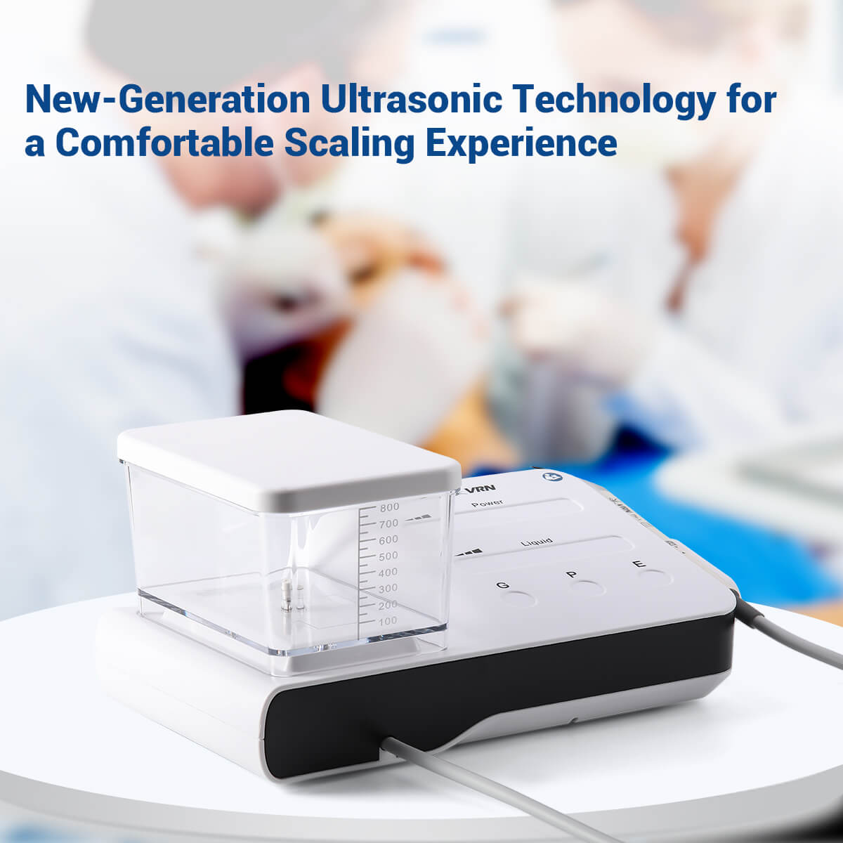 Dental VRN-DA20 LED Ultrasonic Piezo Scaler Handpiece with Water Bottles 7 Tips - azdentall.com