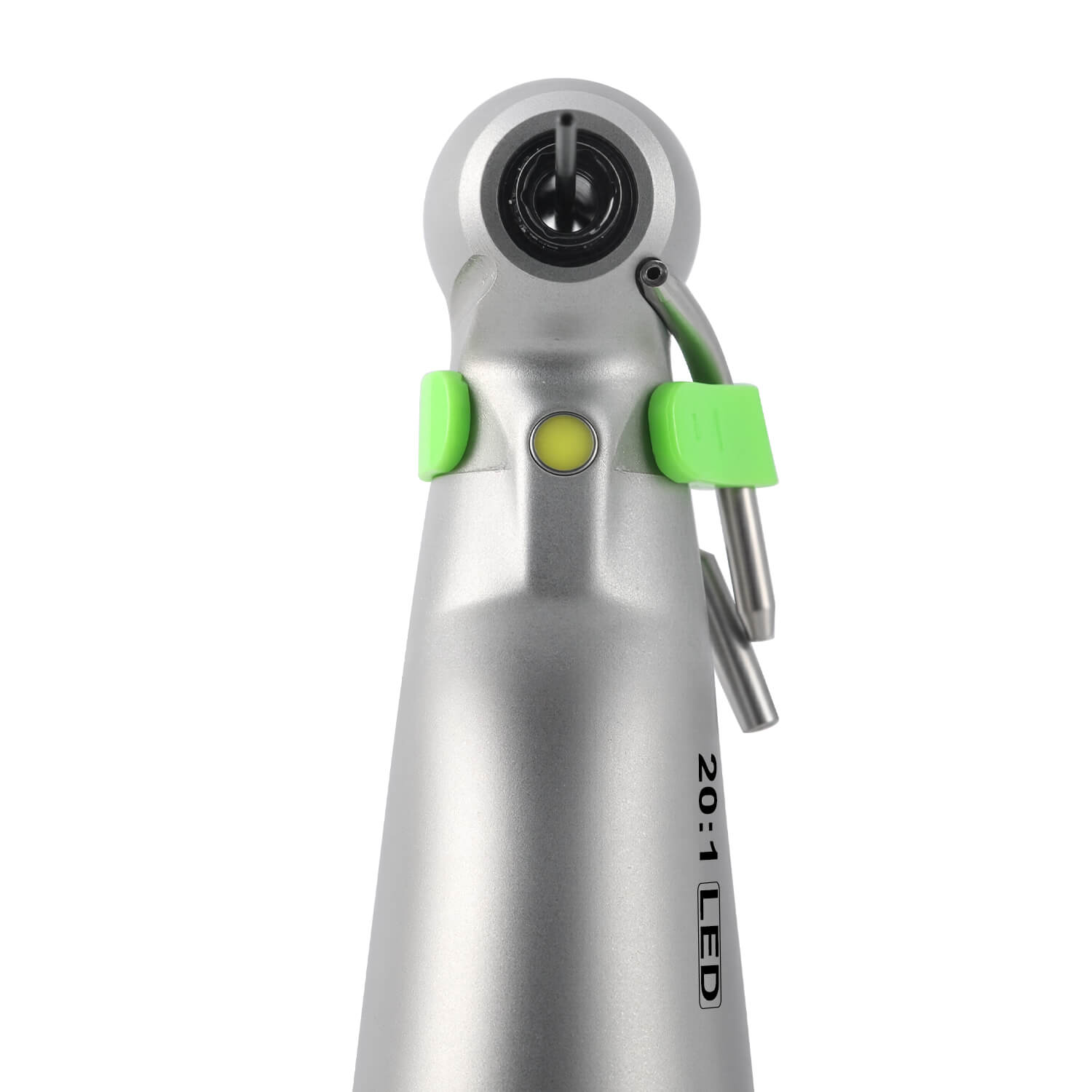 Dental LED E-generator 20:1 Implant Contra Angle Low Speed Handpiece Push Button - azdentall.com