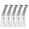 5pcs AZDENT 1:1 Dental Low Speed Contra Angle Handpiece Push Button For FG 1.6mm Bur - azdentall.com