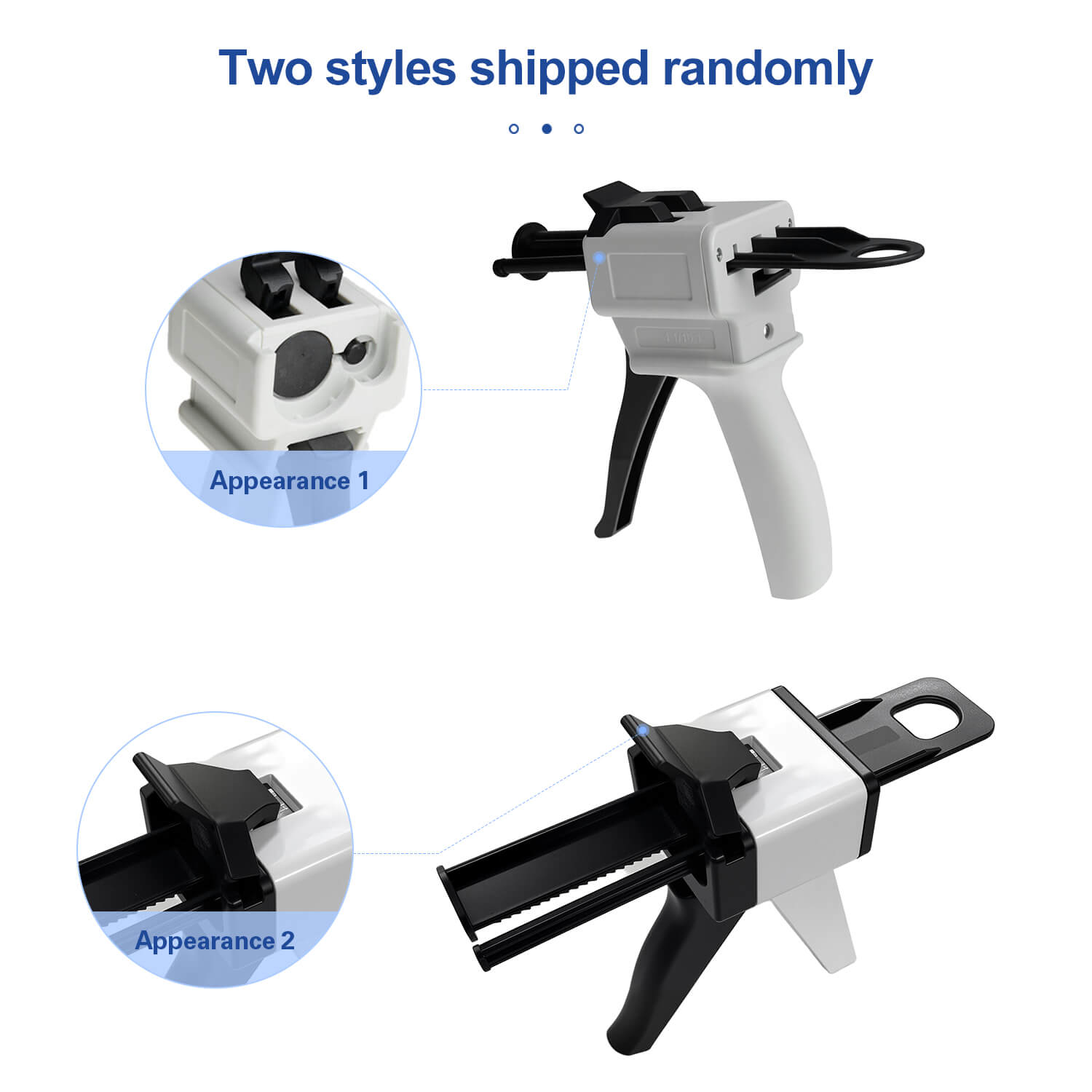 Dental Impression Mixing Dispensing Gun 10:1 / 4:1 Ratio 50ML - azdentall.com
