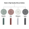 Dental Polishing Wheel Kits Silicone Rubber HP 2.35mm - azdentall.com