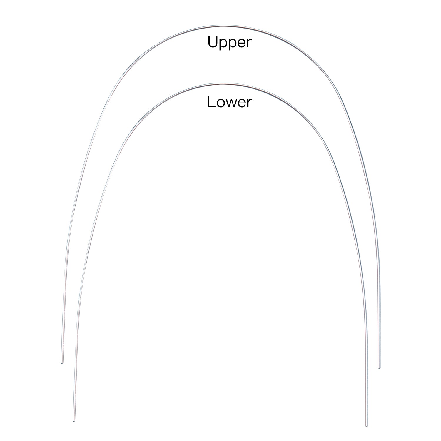 AZDENT PLUS Archwire Niti Super Elastic Natural Round Full Size 10pcs/Pack - azdentall.com