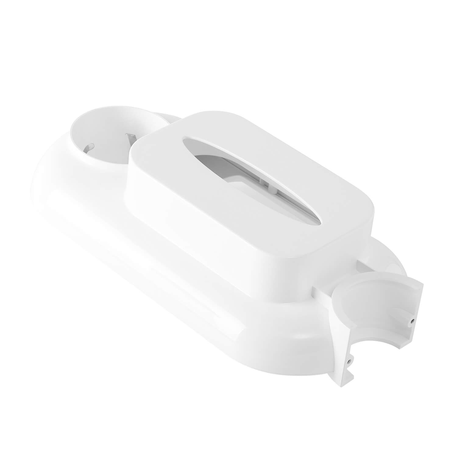 Dental Deluxe 3-in-1 Post Mounted Rectangle Tray Fits 45/50mm Dental Chair Light Post - azdentall.com