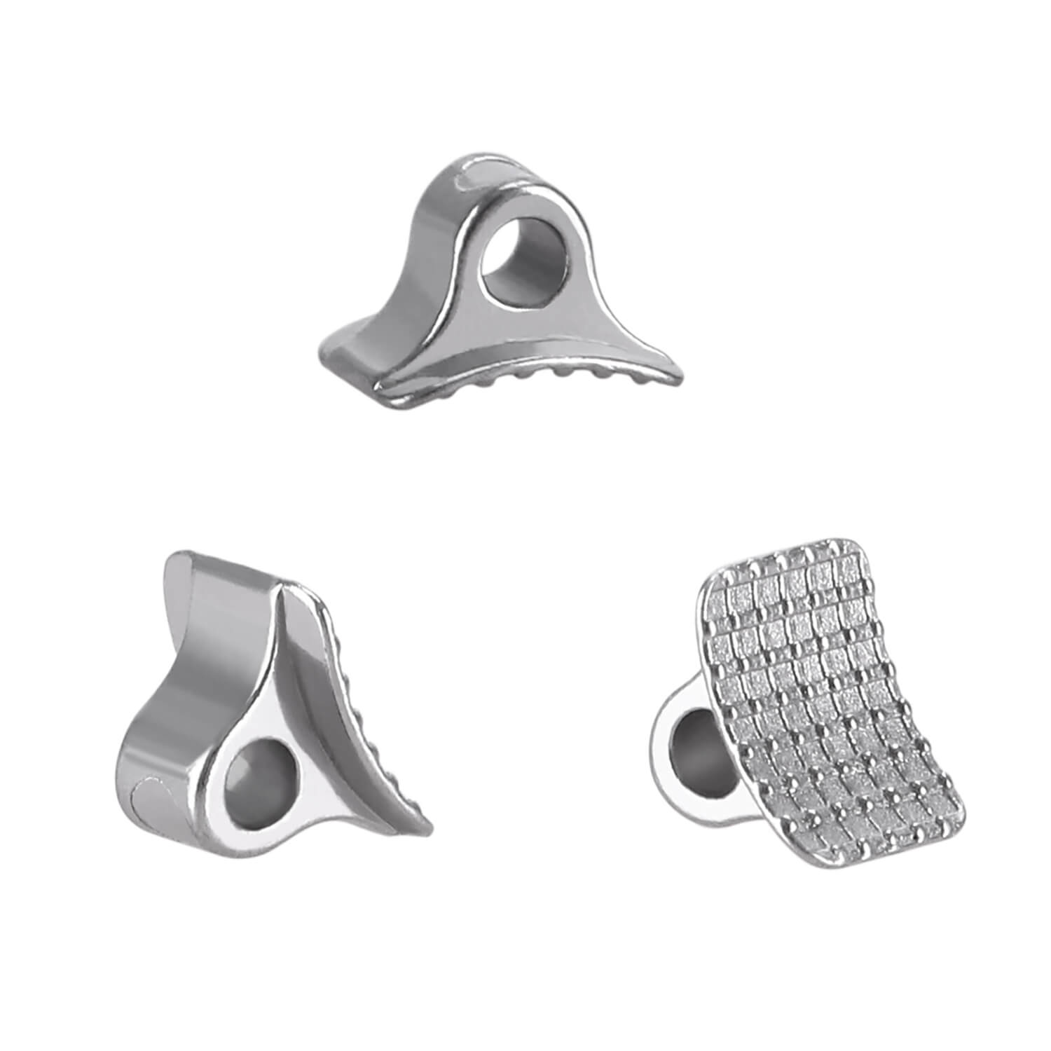 AZDENT Orthodontic Lingual Button Bondable Monoblock Direct Bond Eyelet Rectangular Base 50pcs/Box - azdentall.com