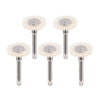 Dental Polishing Brush Wheel White Goat Hair/ Felt/ Cotton 5pcs/Bag - azdentall.com