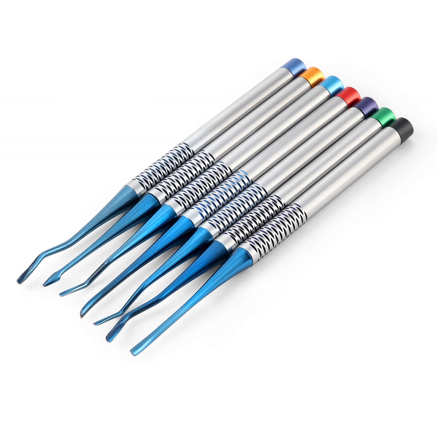 Metal Tooth Extractor Dental Dentistry Tooth Extracting Tools Kit Stainless Steel 7pcs/Set ...