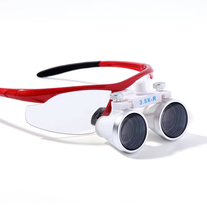 Dental Surgical Binocular Loupe Magnifier Glasses 3.5X-R Dentisit