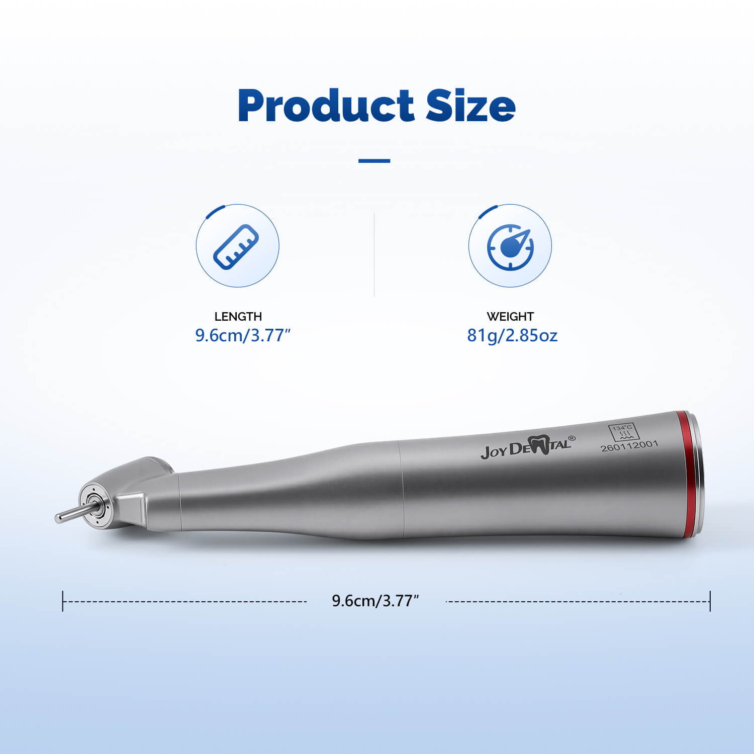 Dental 45 Degree Electric Contra Angle 1:4.2 Fiber Optic Increasing Handpiece Inner Water - azdentall.com