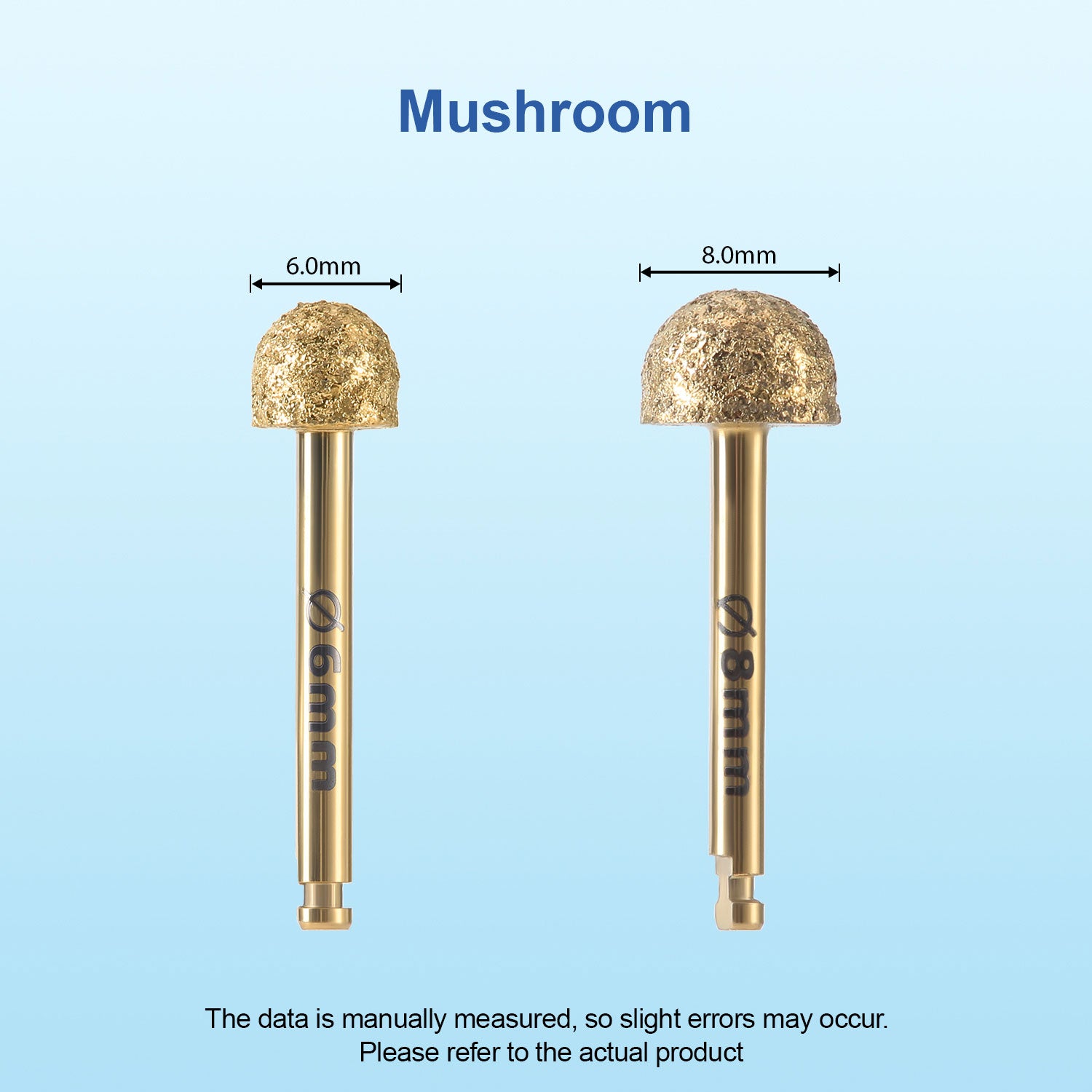 Dental Maxillary Sinus External Lifting Drill Diamond Coated Bur 6pcs/Set - azdentall.com