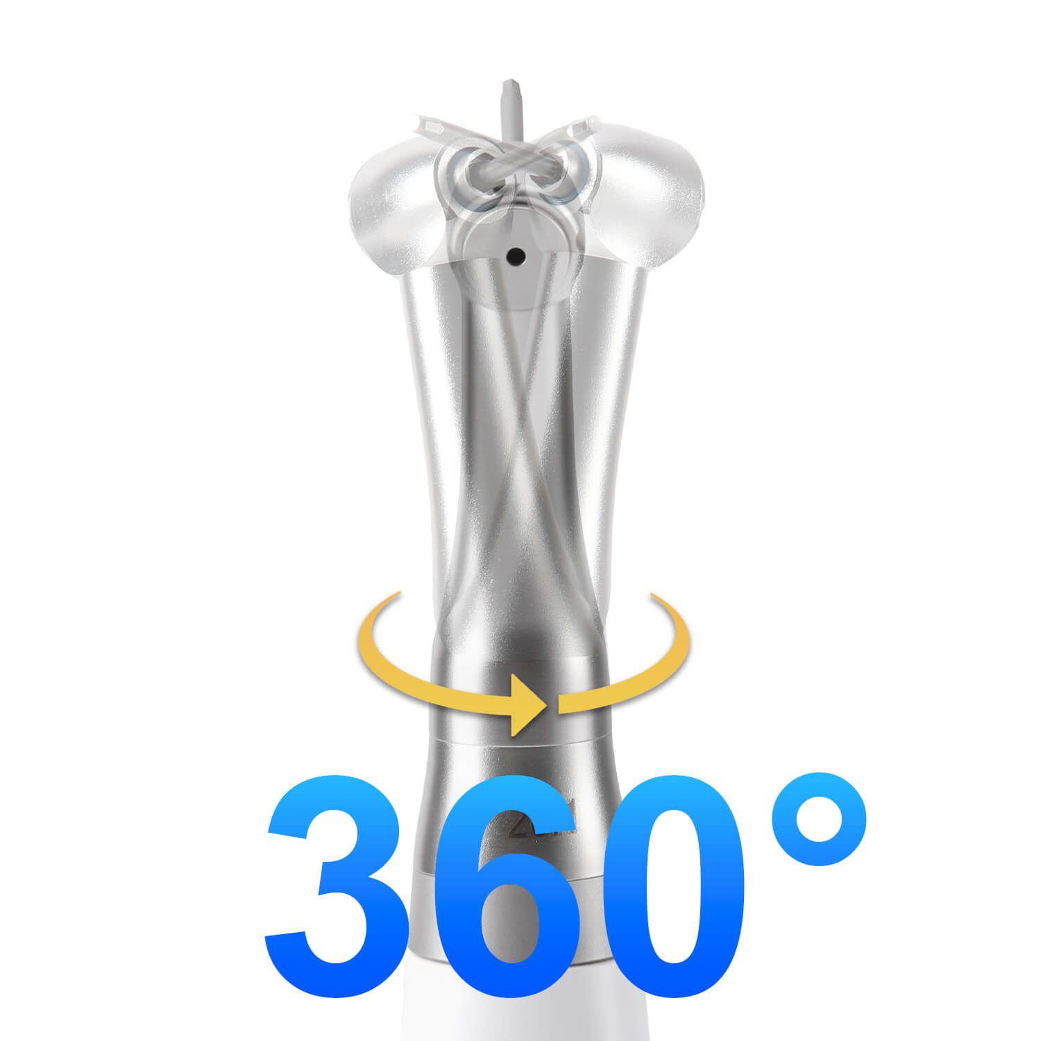 Dental Electric Wireless Torque Driver Universal Implant Torque Wrench Handpiece 360° Rotate - azdentall.com