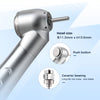 AZDENT Dental 45 Degree High Speed Handpiece Standard Head Push Button 4 Hole - azdentall.com