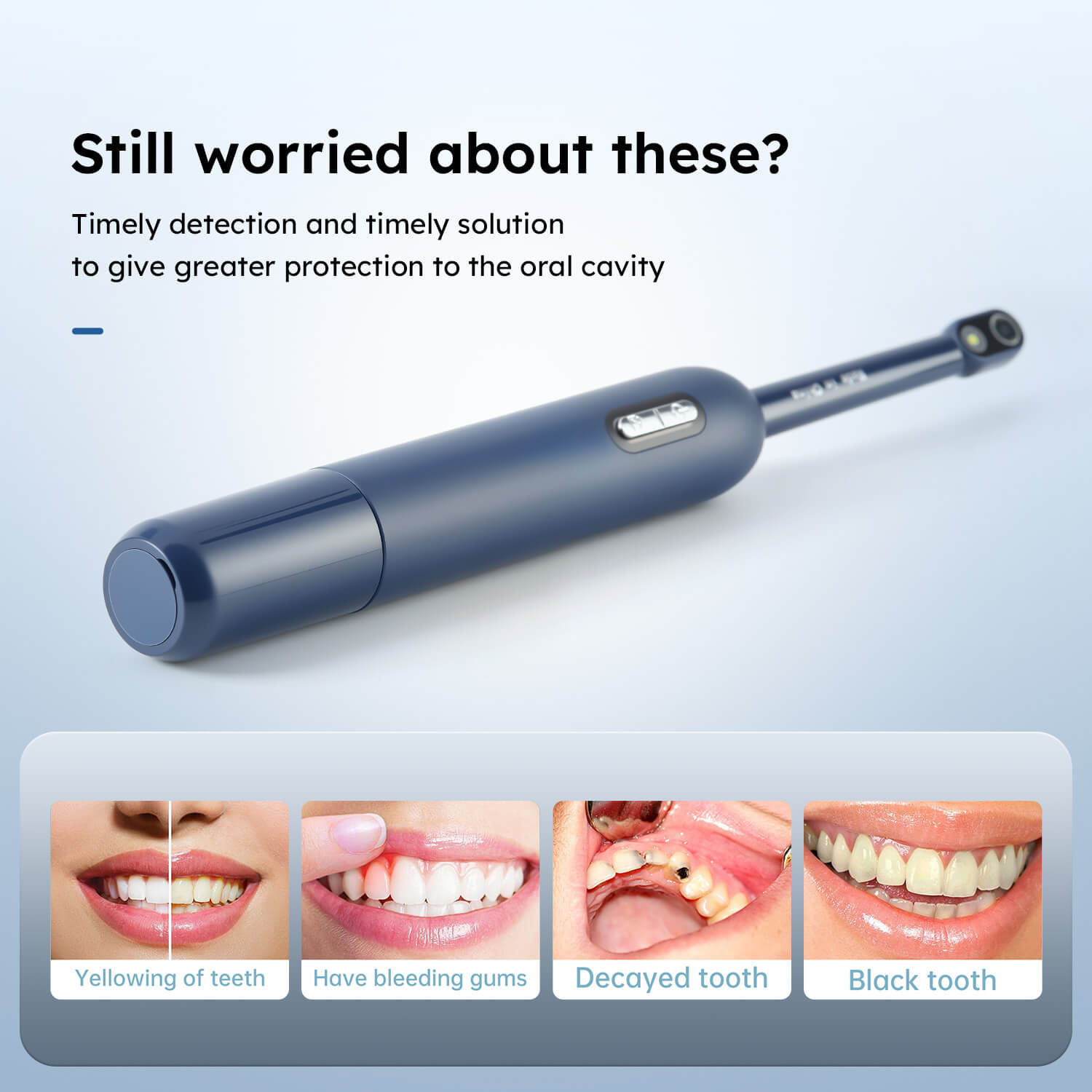 Dental Intraoral Digital Imaging Camera WiFi 7 Cold LED Light 1/4 CMOS Sensor - azdentall.com