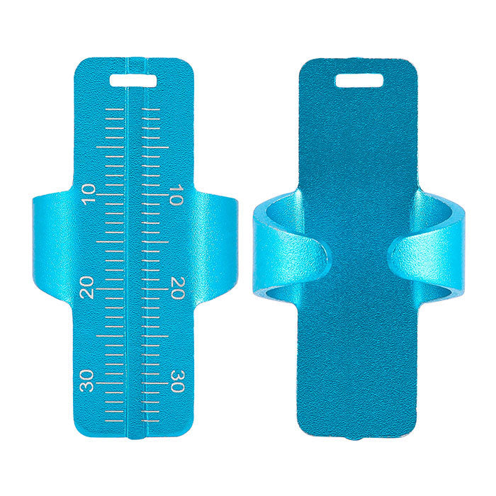 Dental Rulers Aluminium Alloy Endo Colorful Ring Rulers Root Canal Mea ...