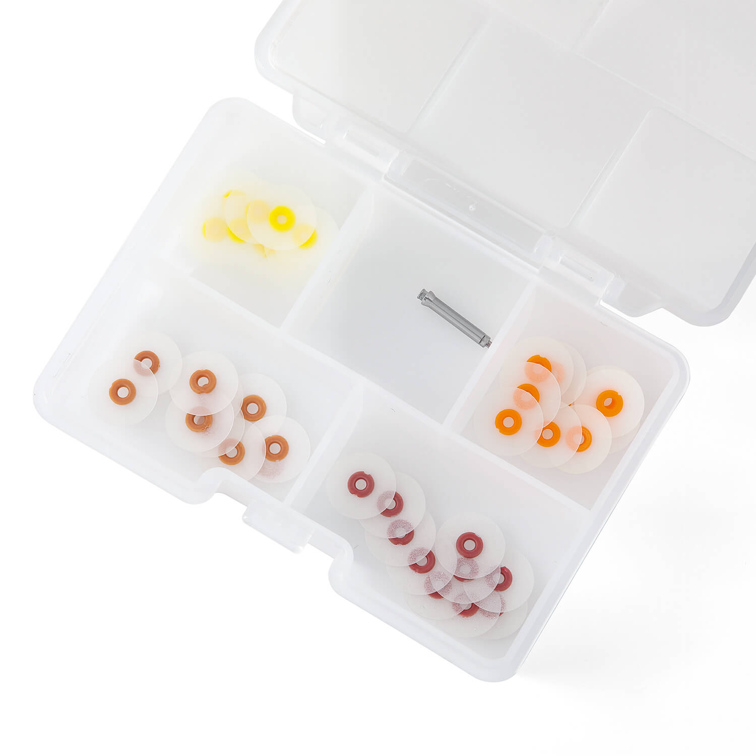 Dental Finishing & Polishing Discs 12.5mm with Mandrel CA 2.35mm 40pcs/Box - azdentall.com