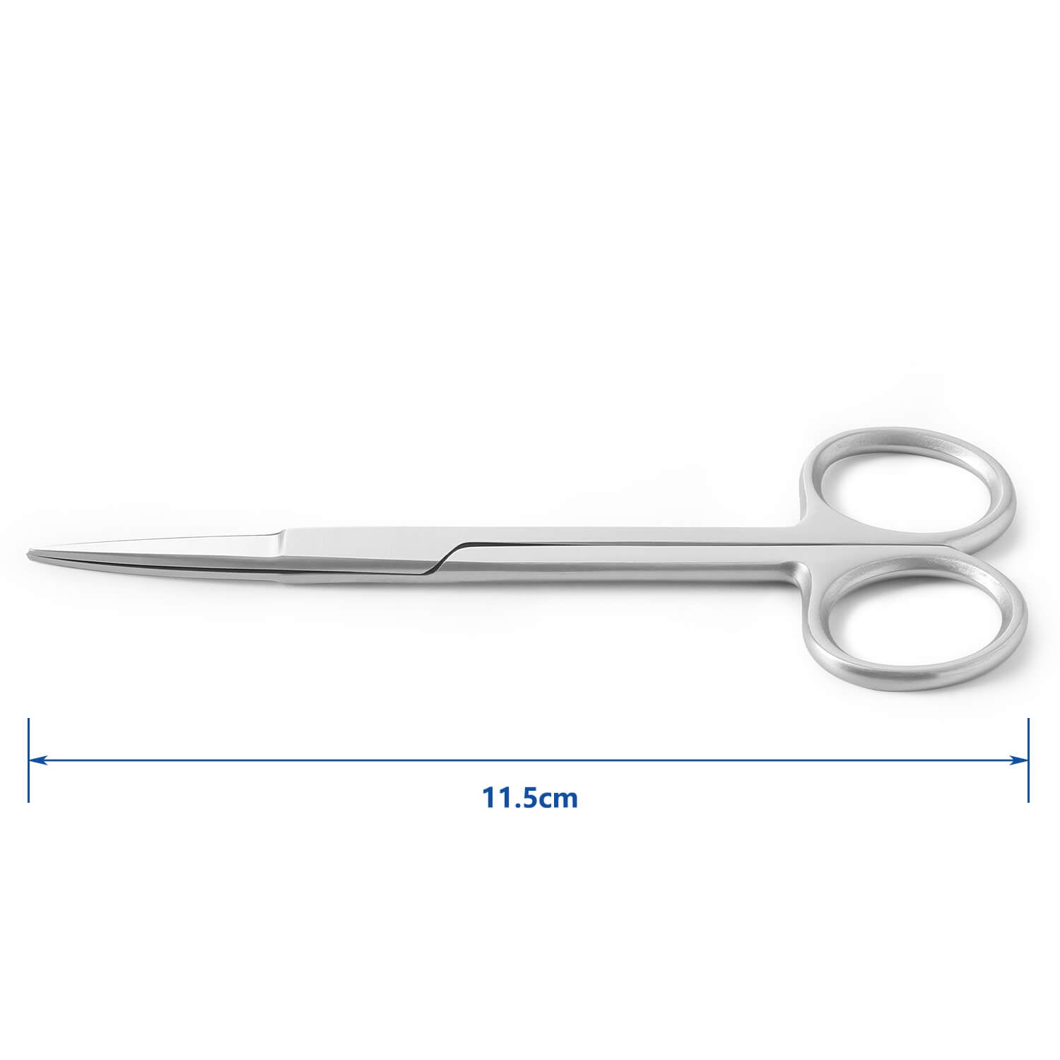 Dental Surgical Scissors Silver Handle Straight Tip - azdentall.com