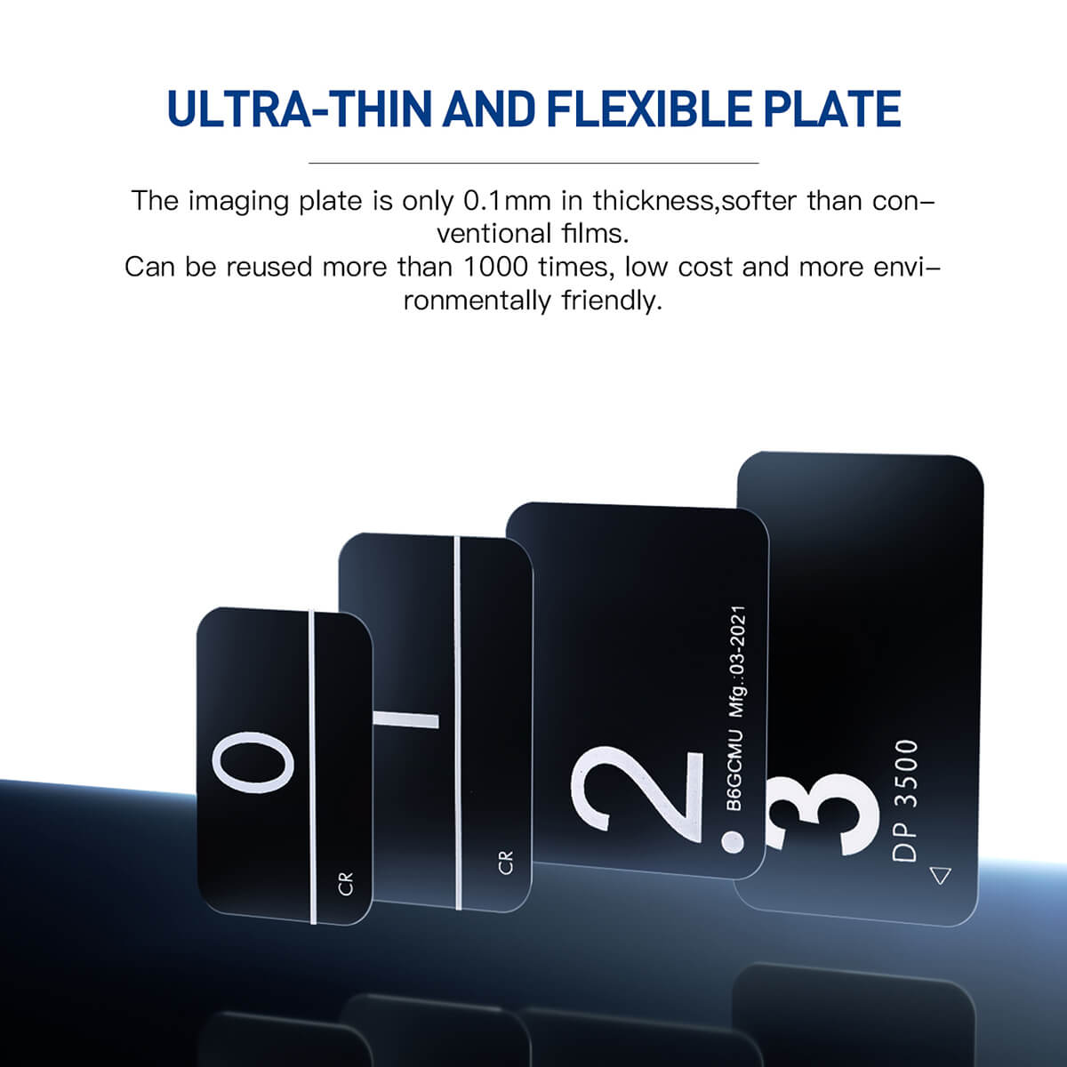 Dental Digital X-ray Imaging Phosphor Plate size 0# 1# 2# 3# - azdentall.com