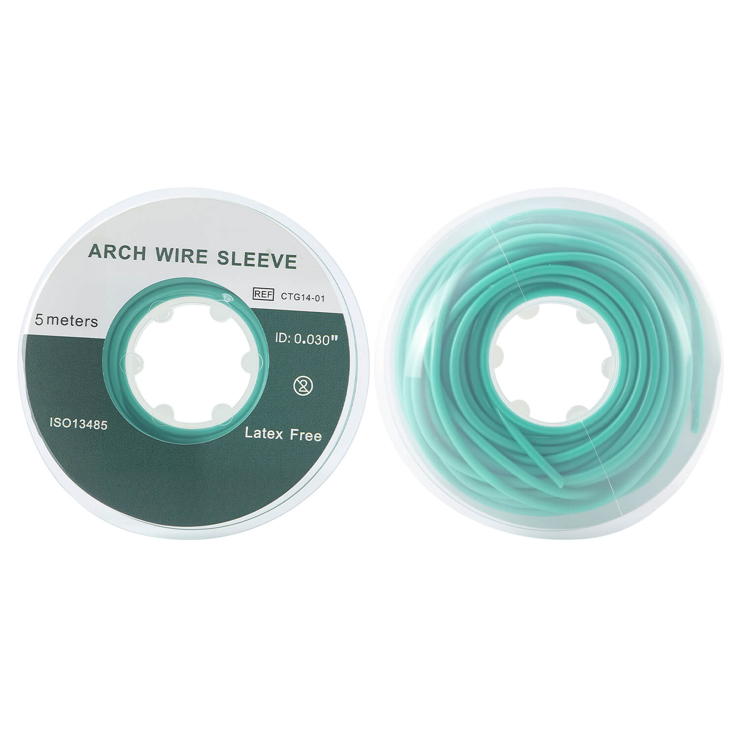 Dental Orthodontic Elastic Archwire Sleeve Tubing Non-latex 5 meters/Roll - azdentall.com