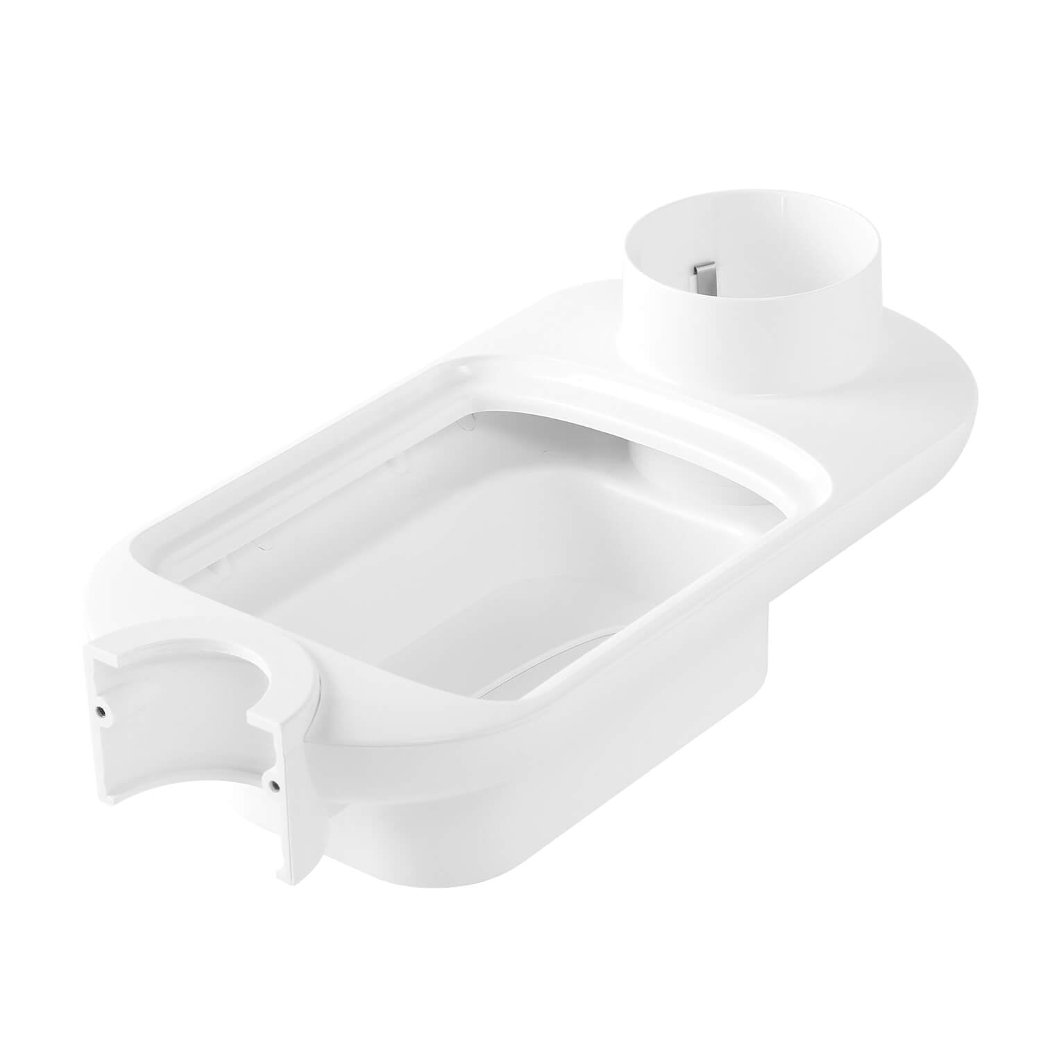 Dental Deluxe 3-in-1 Post Mounted Rectangle Tray Fits 45/50mm Dental Chair Light Post - azdentall.com