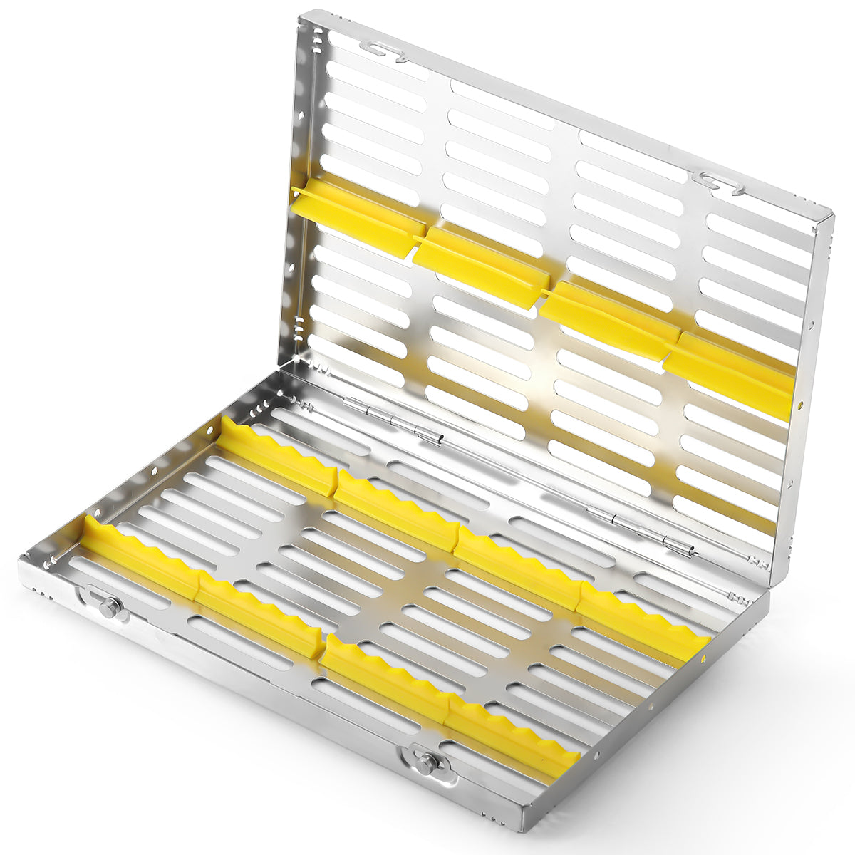 Dental Instrument Disinfection Box Sterilization Rack Autoclavable Tray 20 Grids - azdentall.com