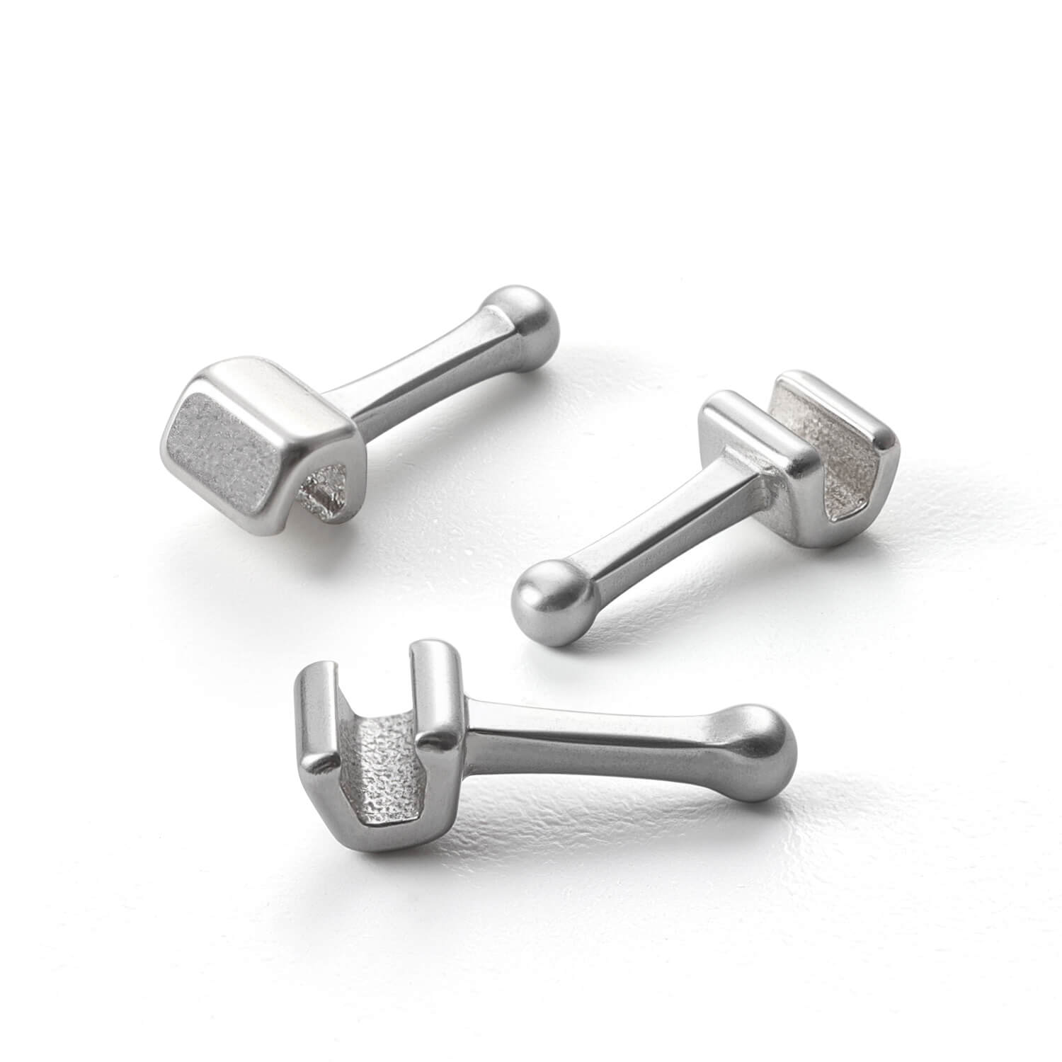 AZDENT Orthodontic Crimpable Hooks Universal Sliding Ball Hook 50Pcs/Box - azdentall.com