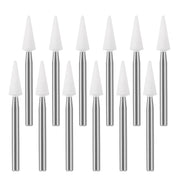 AZDENT Dental Polishing FG Burs Cone Shape White Stone 12pcs/Kit - azdentall.com