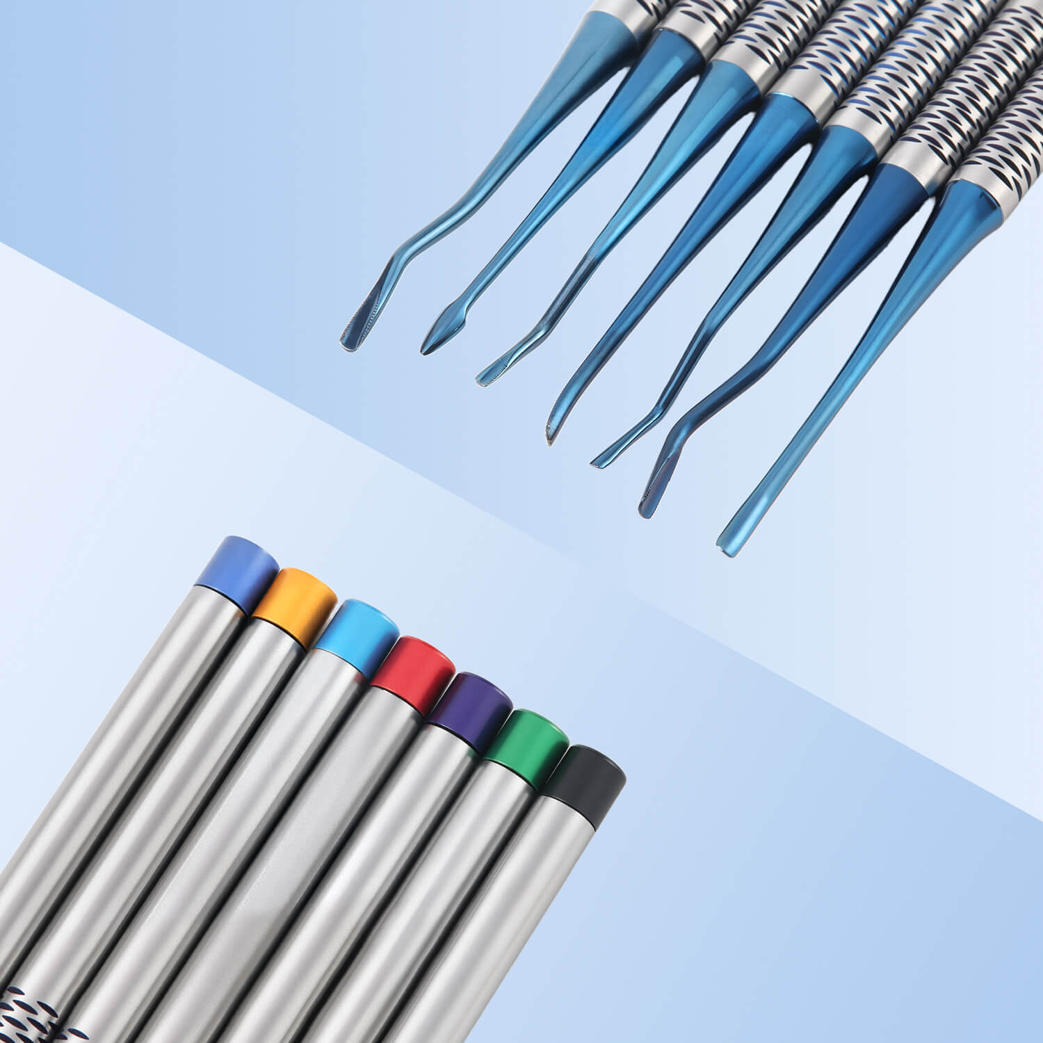 Dental Dentistry Tooth Extracting Tools Kit Stainless Steel 7pcs/Set - azdentall.com