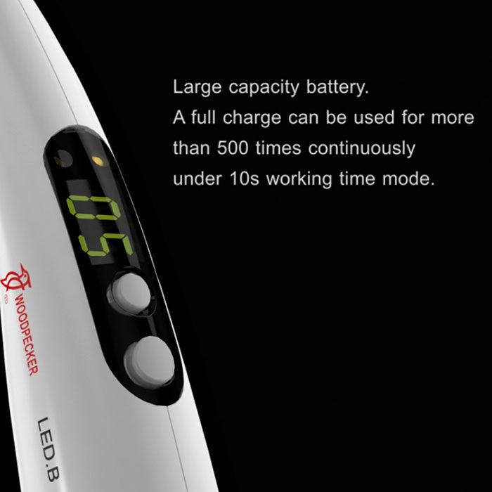 Woodpecker Curing Light LED B Cordless Wide Spectrum 1700mW/cm2 - azdentall.com