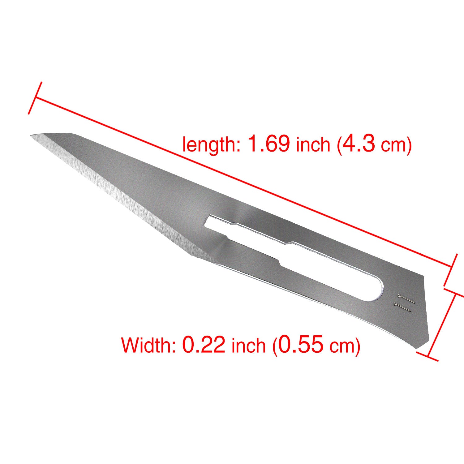 Dental Surgical Scalpel Sterilized Blades 100Pcs/Box - azdentall.com