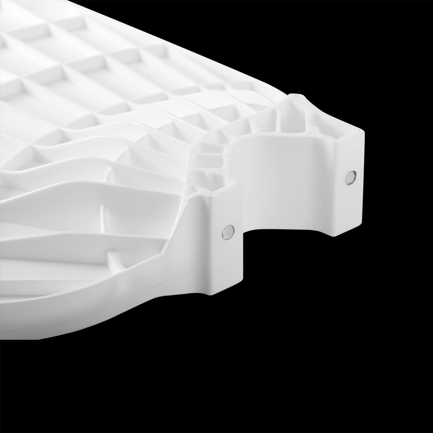 Dental Plastic Adjustable Post Mounted Square Tray Table Dental Chair Accessories - azdentall.com