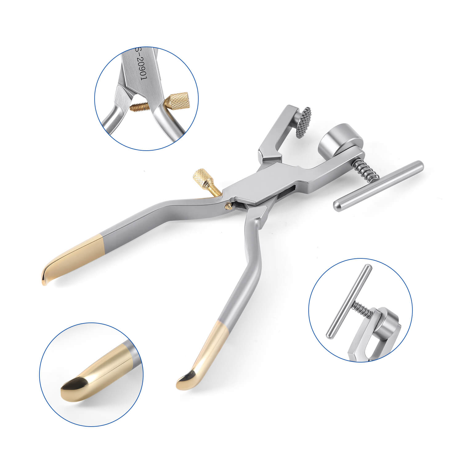 Dental Bone Morselizer Bone Mill Crusher Plier Dental Implant Bone Graft - azdentall.com