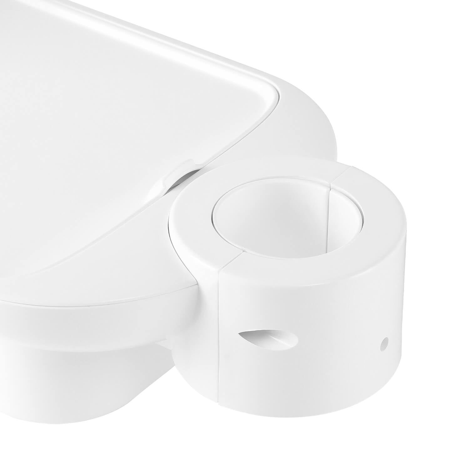 Dental Deluxe 3-in-1 Post Mounted Rectangle Tray Fits 45/50mm Dental Chair Light Post - azdentall.com