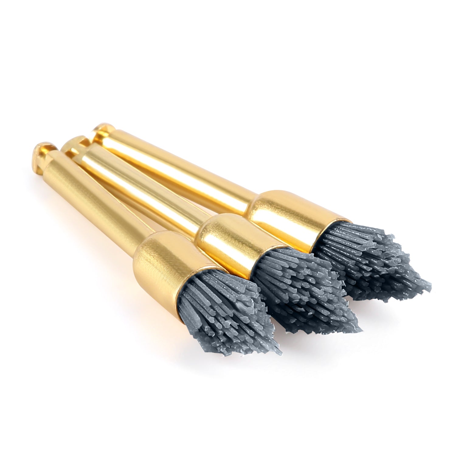 AZDENT Dental Prophy Brushes RA Latch Type Copper Handle Silicon Carbide Sharp 20pcs/Bag