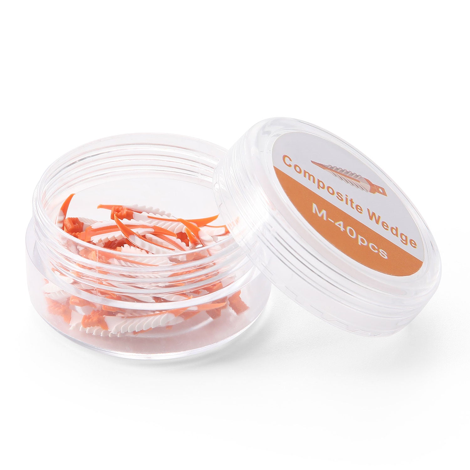 Dental Composite Wedges With Hole Strata Wedges Orange Color - azdentall.com