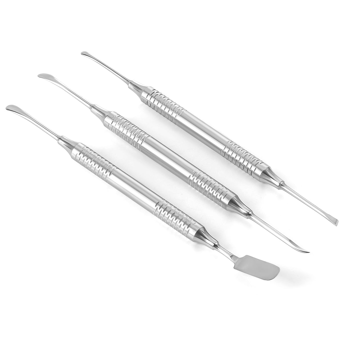 Dental Implant Surgery Periosteal Elevator Double Ends Instrument Wide/Pointed/Angled Head - azdentall.com