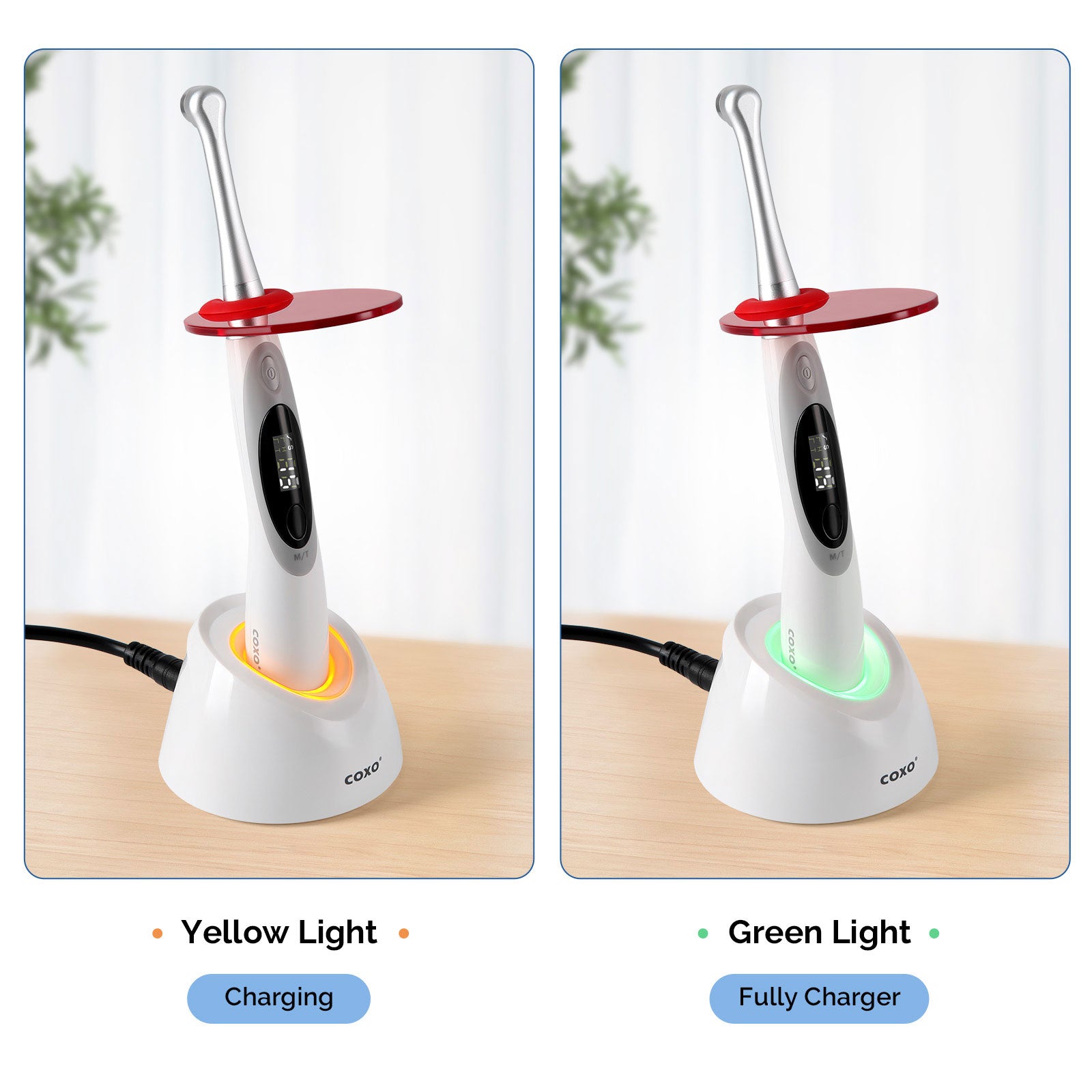 COXO Dental Curing & Orthodontic LED Light 360° Rotary 3 Working Mode 3000mw/cm2 #DB686 SWIFT - azdentall.com