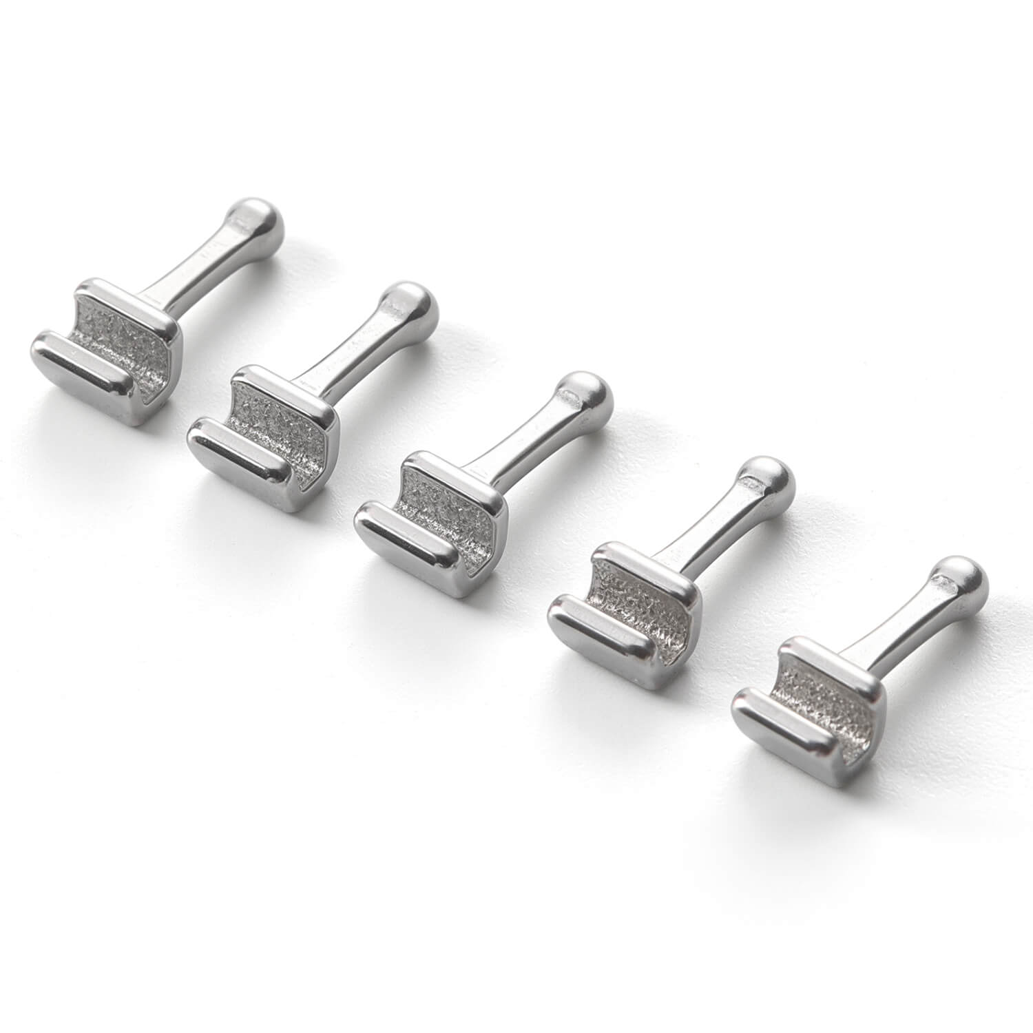 AZDENT Orthodontic Crimpable Hooks Universal Sliding Ball Hook 50Pcs/Box - azdentall.com