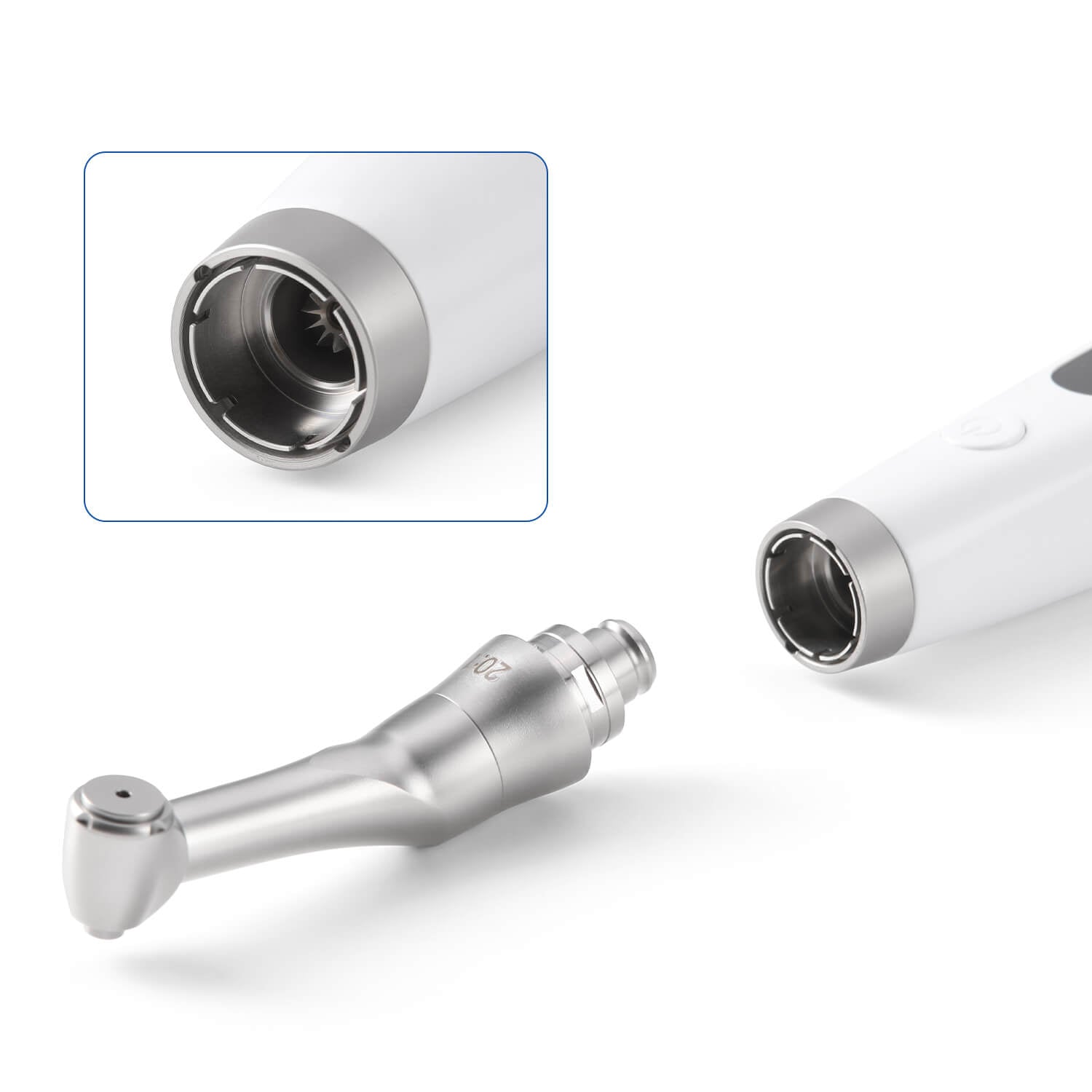 Dental Electric Wireless Torque Driver Universal Implant Torque Wrench Handpiece 360° Rotate - azdentall.com