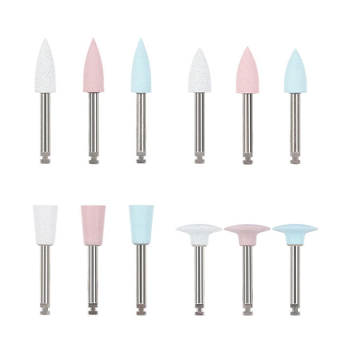 Dental Silicone Polishing Kit For Composite/ Natural Teeth/ Porcelain Finishing and Polishing 10pcs/Bag - azdentall.com