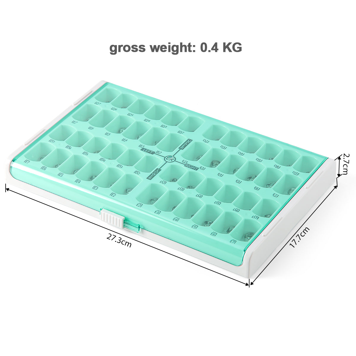 Dental Kids Primary Molar Crown Teeth Stainless Steel Temporary Crowns 48pcs/Box - azdentall.com