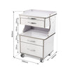 Dental G15 Mobile Cabinet Cart with Three Drawers - azdentall.com