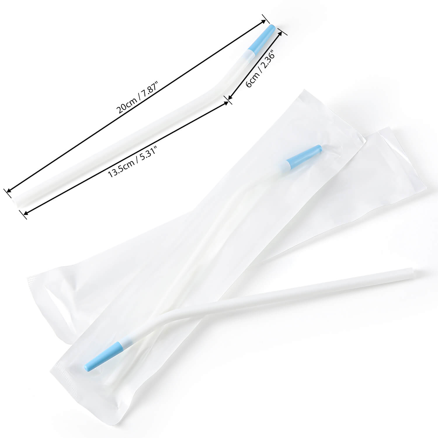 Disposable Dental Saliva Ejector Surgical Aspirator Suction Tips with Adapter 25pcs/box - azdentall.com