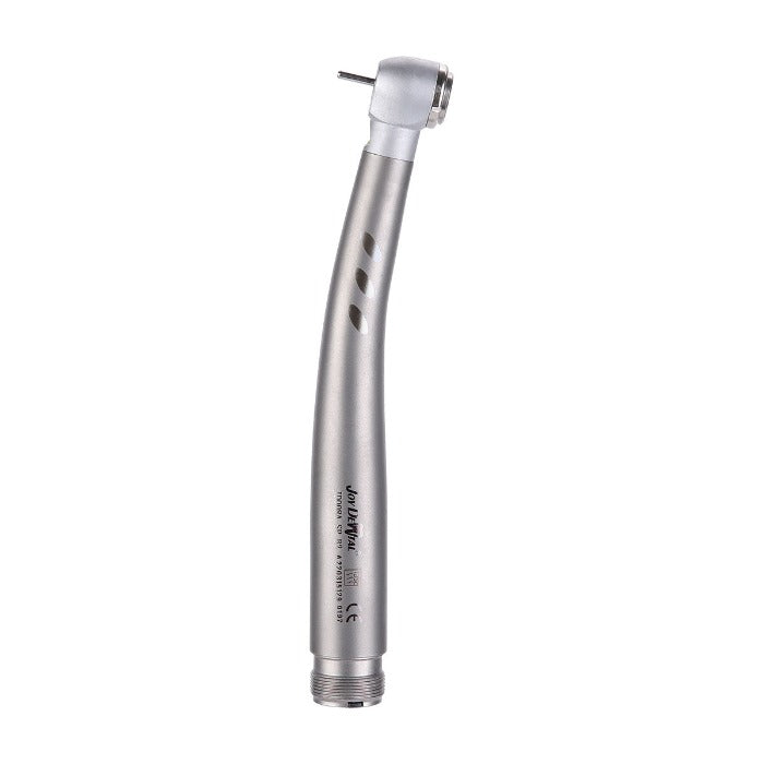 Dental 2 Hole E-generator LED High Speed Handpiece Ceramic Push Button Four Water Spray