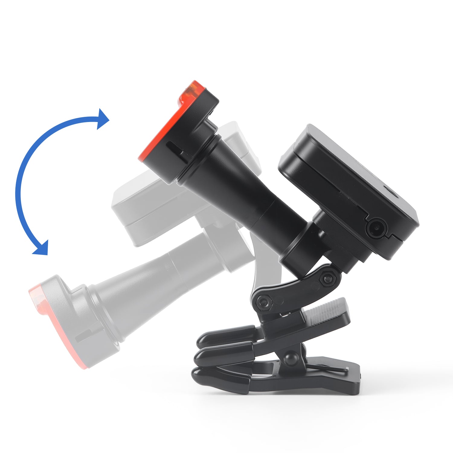 Dental 5W LED Wireless Headlight Clip-On Binocular Loupe with 2Pcs Battery - azdentall.com