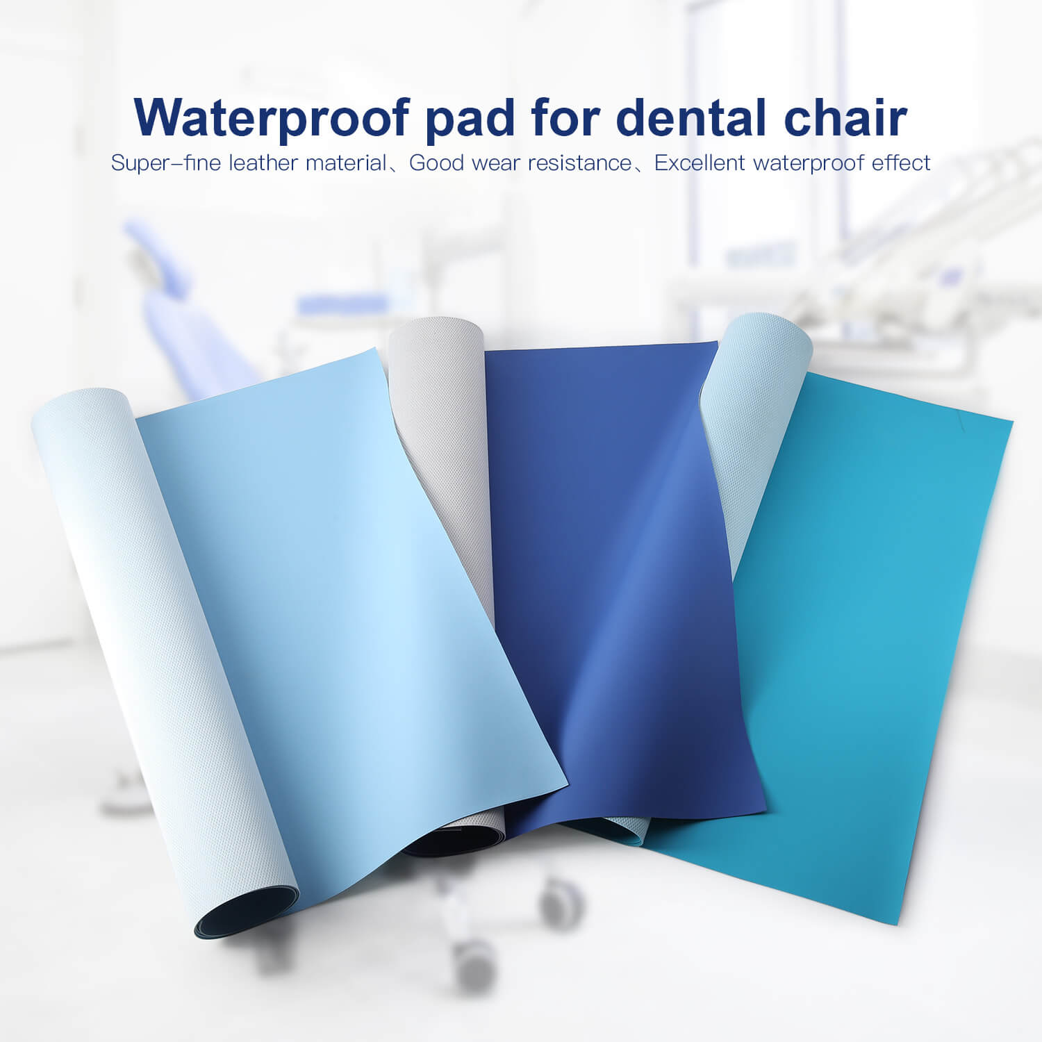 Dental Chair Table Waterproof Pad Workbenches Protective Cloth Non-slip Leather - azdentall.com