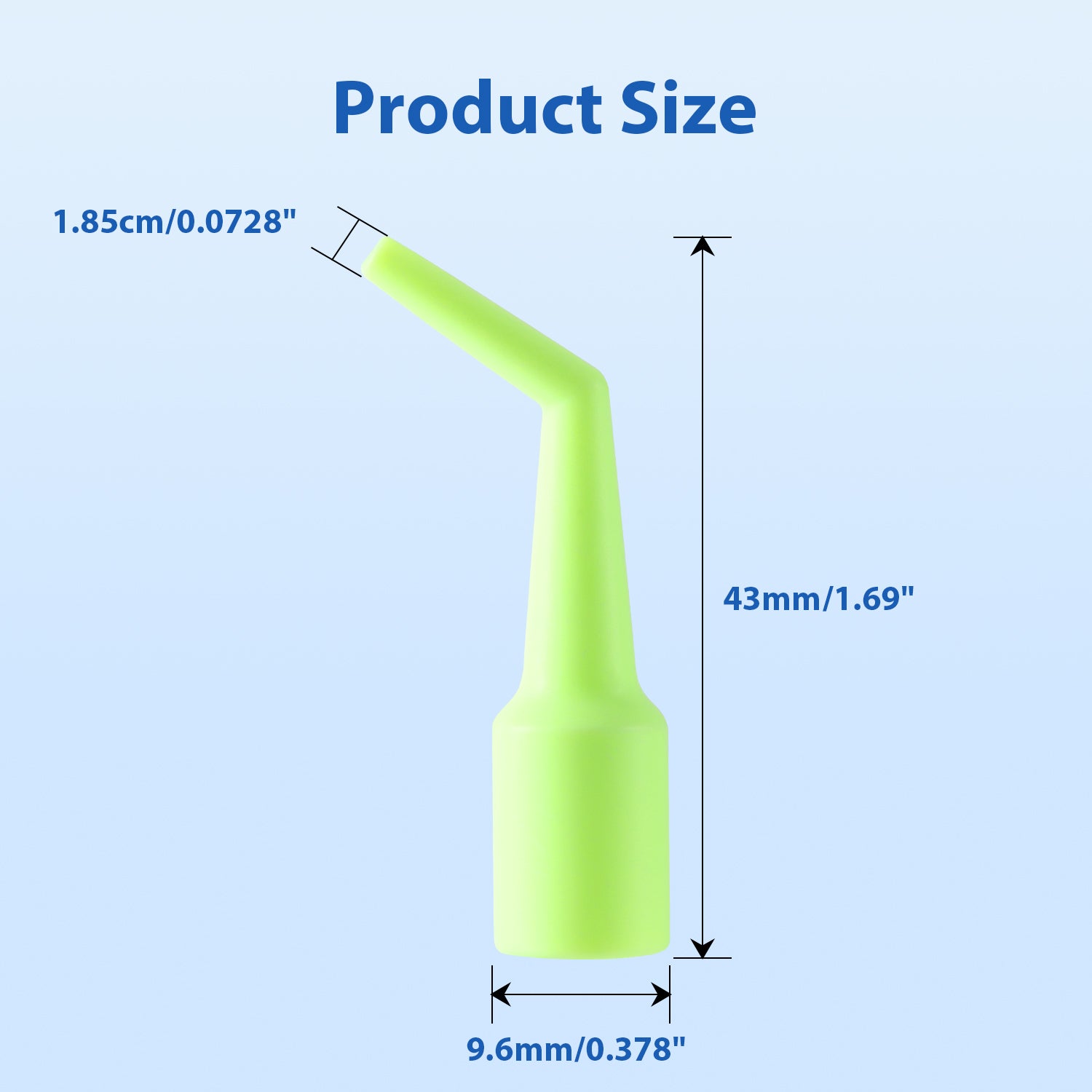 Dental Disposable Suction Tip Conversion Head Autoclavable 100pcs/box - azdentall.com