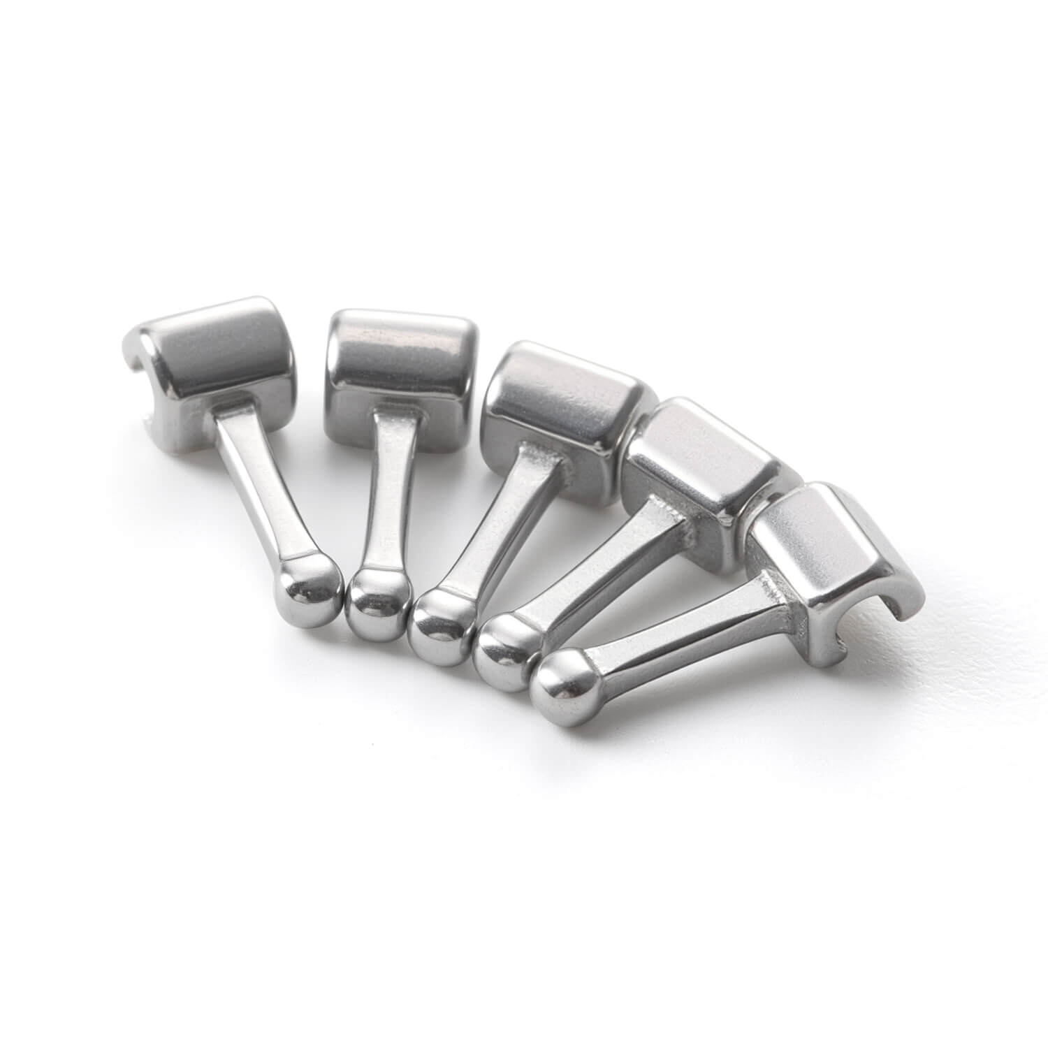 AZDENT Orthodontic Crimpable Hooks Universal Sliding Ball Hook 50Pcs/Box - azdentall.com
